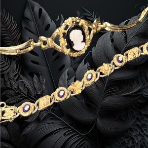Gold cameo bundle